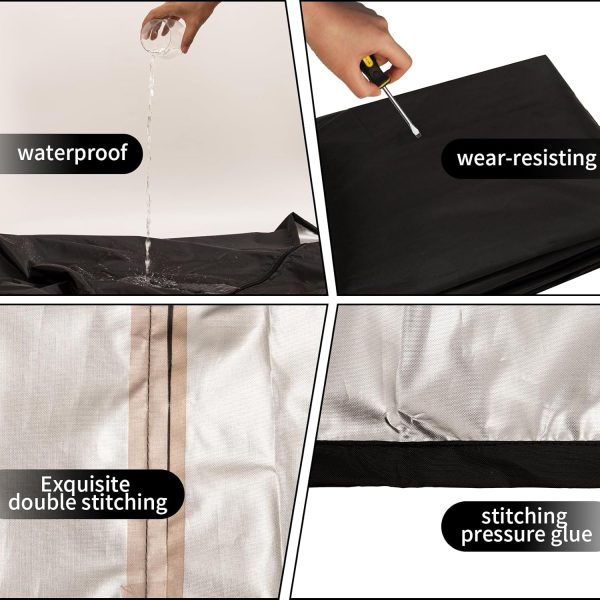 SEJGGKQ Rack Cover Waterproof Oxford Fabric Kitchen Storage-2