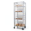 BIEAMA Aluminum Bakery Rack 20 Tier Commercial Storage Cover-7