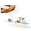 Sidasu Folding Concession Shelf Wall Mount Stainless Steel-4