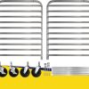 BIEAMA Aluminum Bakery Rack 10 Tier Commercial with Cover-6