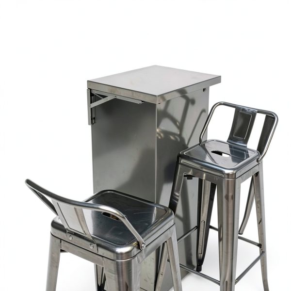 Folding Wall Shelf Lumclaw Stainless Steel Collapsible-5