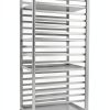 BIEAMA Aluminum Bakery Rack 20 Tier Commercial Storage Cover-0