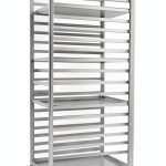 BIEAMA Aluminum Bakery Rack 20 Tier Commercial Storage Cover-0
