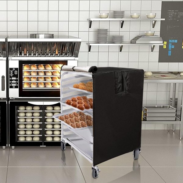 SEJGGKQ Rack Cover Waterproof Oxford Fabric Kitchen Storage-5