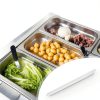 BOXOB Stainless Steel Steam Table Divider Bars Restaurant-2