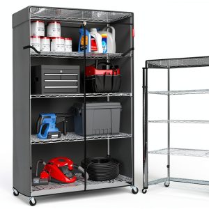 Porch Shield Dustproof Waterproof Storage Shelf Cover PVC PE-0