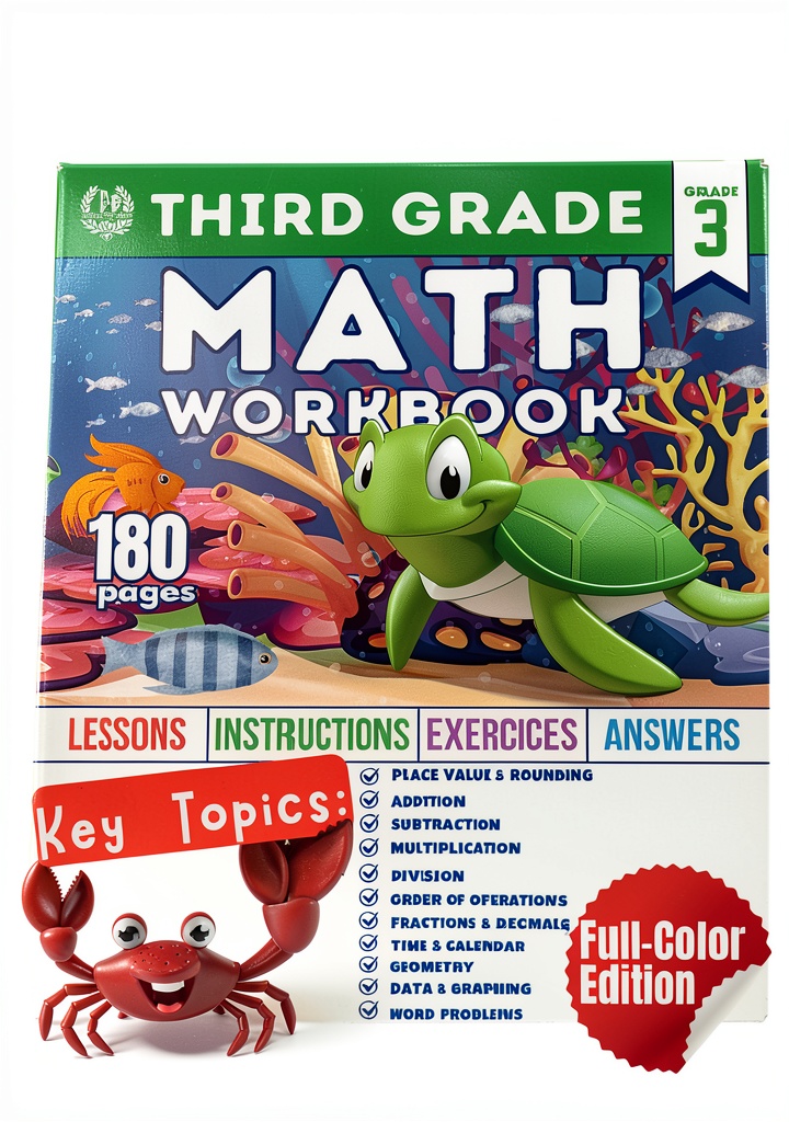 'Childrens math book open on a Kindle device showing educational diagrams'