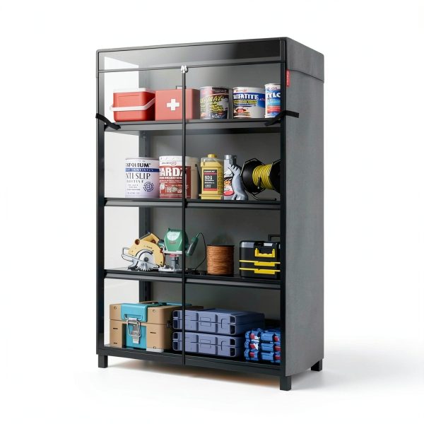 Porch Shield Dustproof Waterproof Storage Shelf Cover PVC PE-6