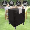 SEJGGKQ Rack Cover Waterproof Oxford Fabric Kitchen Storage-4