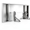 Sidasu Folding Shelf Stainless Steel Window Mount Utility-5