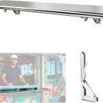 Sidasu Folding Shelf Stainless Steel Window Mount Modern-0