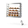 Blulu 5 Tier Sheet Pan Rack Aluminum Wall Mount Storage-5