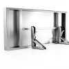 Sidasu Concession Shelf Wall Mount Silver Industrial-5