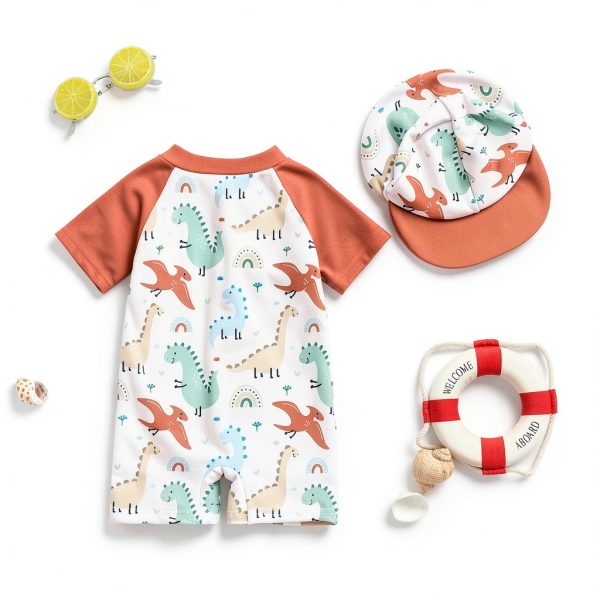 Baby Boy Rash Guard Swimsuits by Pavo-5