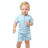 KidSplash Toddler Boy Rash Guard Set Blue Polyester-5