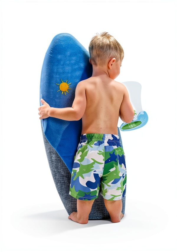 Toddler Swim Trunks SAF150FZB000SN Baby Boys Quick-Drying-3
