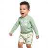 Gerber Boys Rash Guard Set with UPF 50+ Turtle Print Swim Trunks and-5