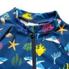 Baby Boy Rash Guard Swimwear AquaTots - UPF 50+ Quick-Dry One-Piece-3