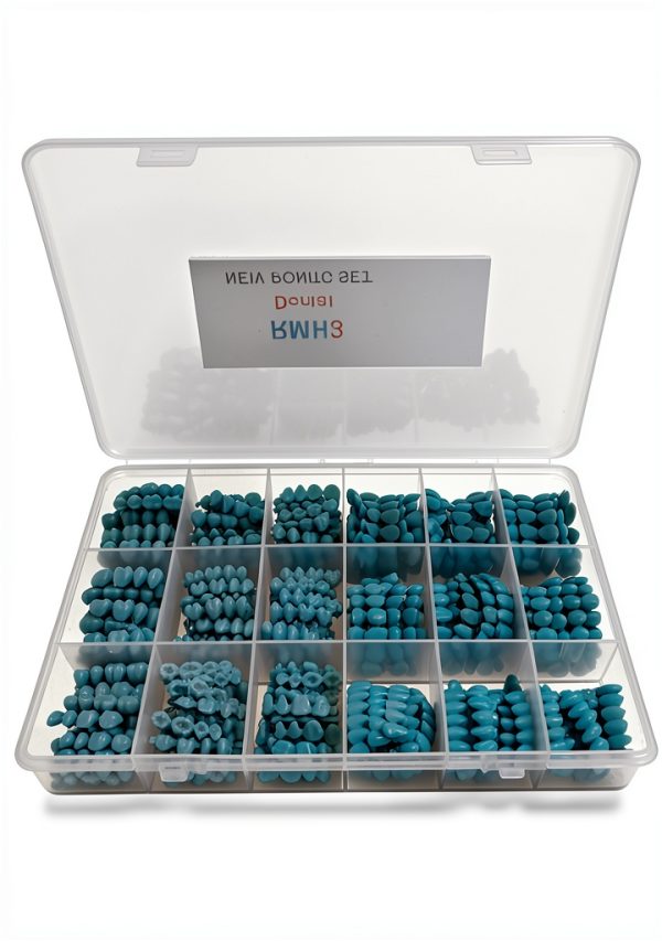Dental Lab New Pontic Wax Set RMH3 Dental Porcelain Blue 325pcs-0