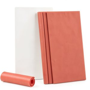 Dental Base Plate Wax Sheets Zhongrui Red Wax Non‑Shrink 20pcs-0