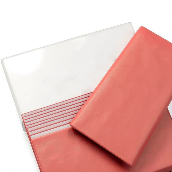 Dental Base Plate Wax ANNWAH 20PCS Red Modeling Sheet for Denture Base-3