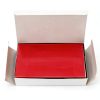 Base Plate Wax Soft Dental Lab Utility Wax by Fencia 18 Sheet Red Wax-3