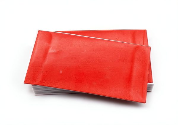 Dental Base Plate Wax 18pcs Red - Impressive Smile Modeling, 1.3mm-1