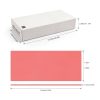 Dental Base Plate Wax ANNWAH 20PCS Red Modeling Sheet for Denture Base-5