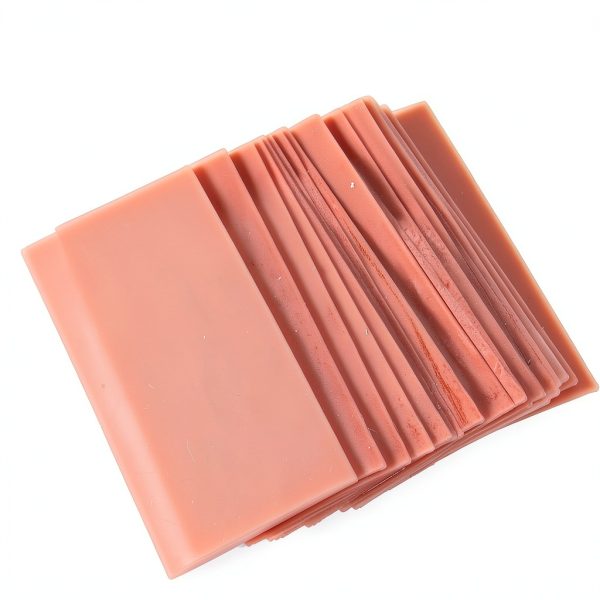 18pcs Red Dental Wax Sheets, Dental Base Plate Wax Red Dental Wax Dentist Auxiliary Material Dental Wax Sheet Supply Lab Dentist Auxiliary Material-1