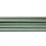 Round Sprue Wax Green 1/4" x 6" 1 lb – Alpha Omega Wax 125°F-0