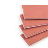 Dental Base Plate Wax Sheets Zhongrui Red Wax Non‑Shrink 20pcs-4