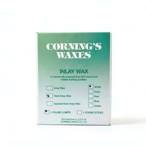 Dental LAB Inlay Wax Hard White Lumps Gold Casting Impression Box 1 LB-0