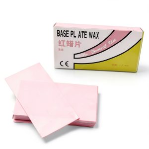 Lab Base Plate Red Utility Wax Sheets DOC.ROYAL LP-20 20pcs Dental Wax-0