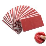 250g Dental Base Plate Wax Molding Casting Wax Sheet Denture Material Red Utility Wax Sheets for Dentist or Jewelry Lab Dentist (1 Box)-0