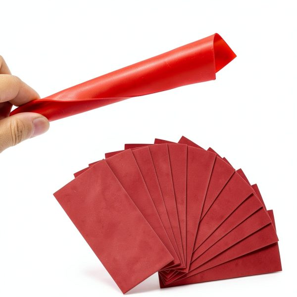 250g Dental Base Plate Wax Molding Casting Wax Sheet Denture Material Red Utility Wax Sheets for Dentist or Jewelry Lab Dentist (1 Box)-1
